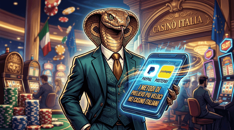 Cobra Slot Image PayPal e Postepay: prelievi nei casino online