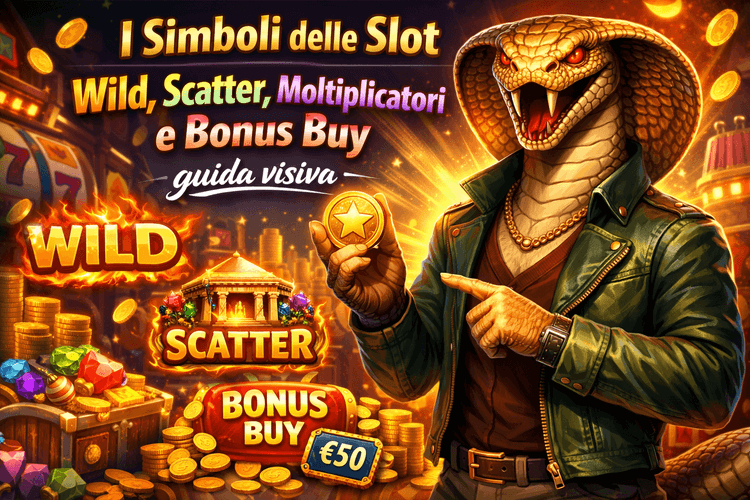 Simboli Slot: Wild, Scatter e Moltiplicatori