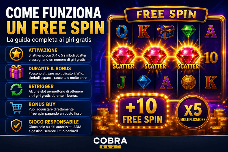 Come funziona un free spin